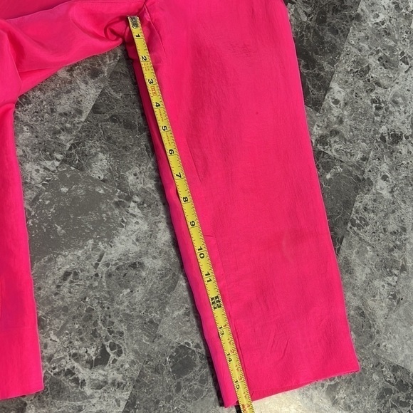 Campaignie Internationale Express Hot Pink silk 90s oversized blazer - Picture 9 of 15